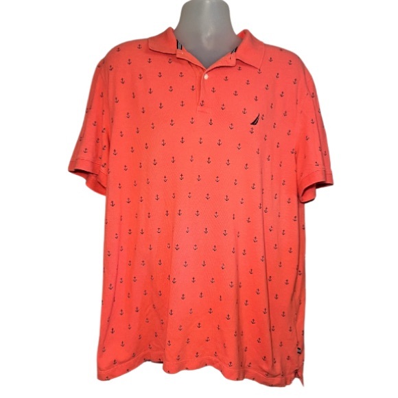 Nautica Other - NAUTICA Men's Short Sleeve Colorblock Performance Polo Shirt Size 2XL